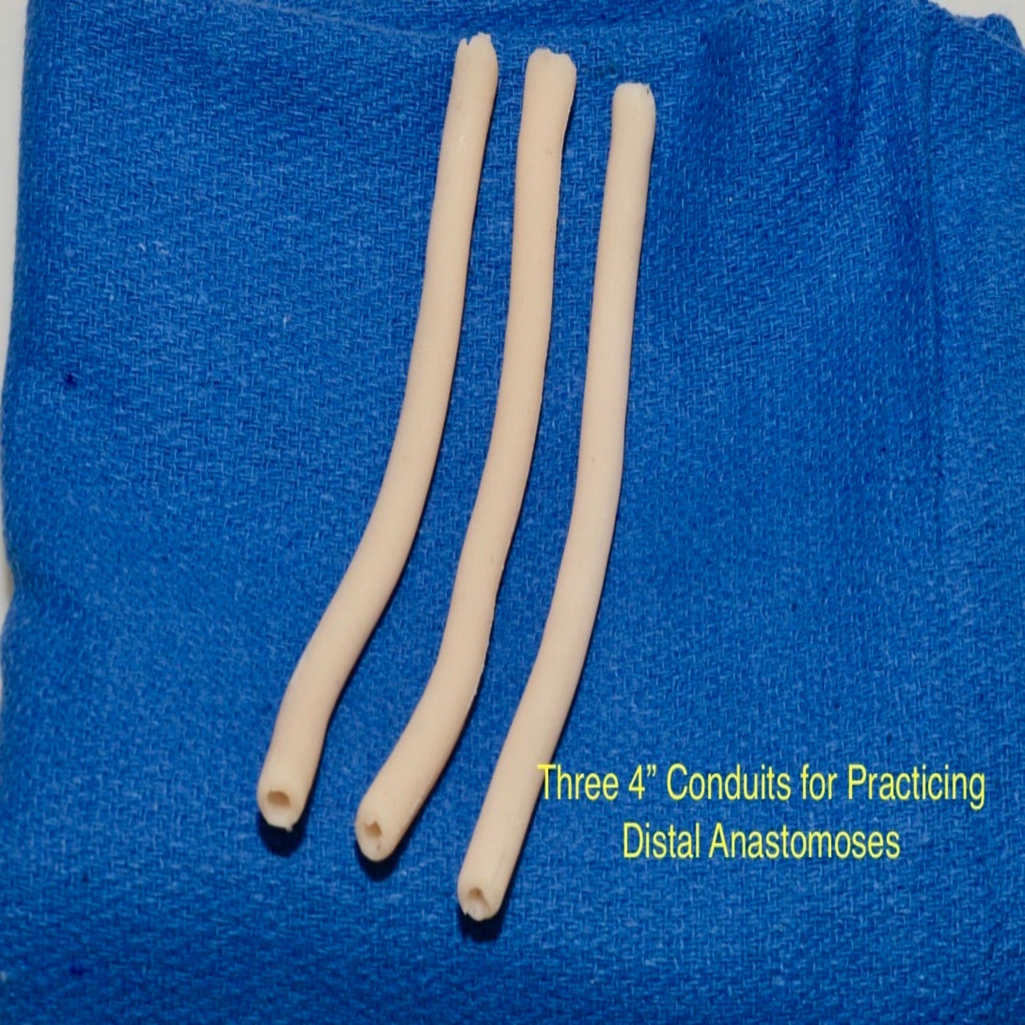 Pack of Three 4" Conduits for Sewing Anastomoses and Assisting with Anastomoses SKU - SSV21002